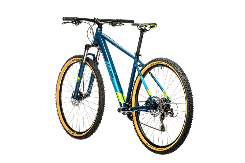 Cube horské kolo AIM RACE blueberry lime